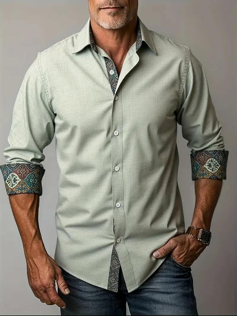 Zorion | Langarm-Button-Up-Hemd