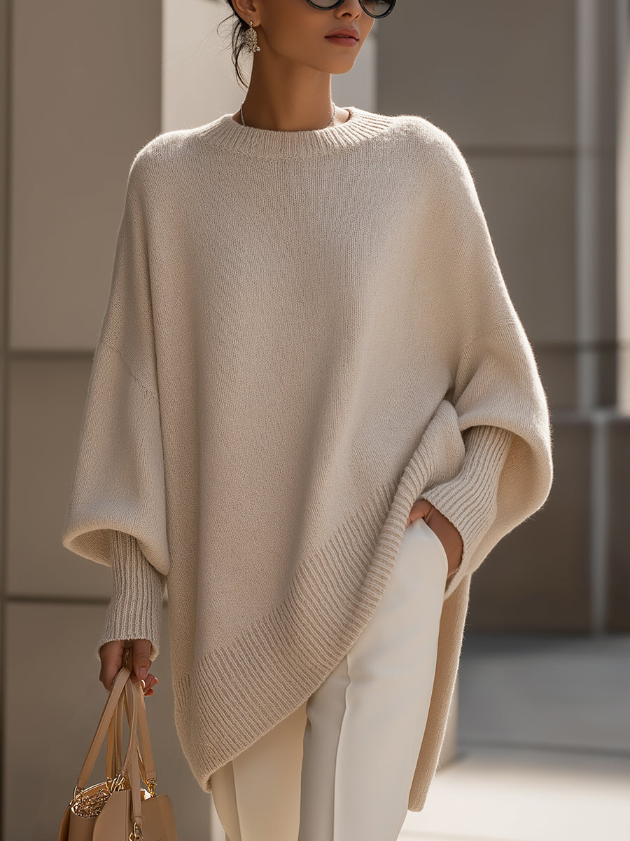Gissele | Locker Geschnittener Strickpullover