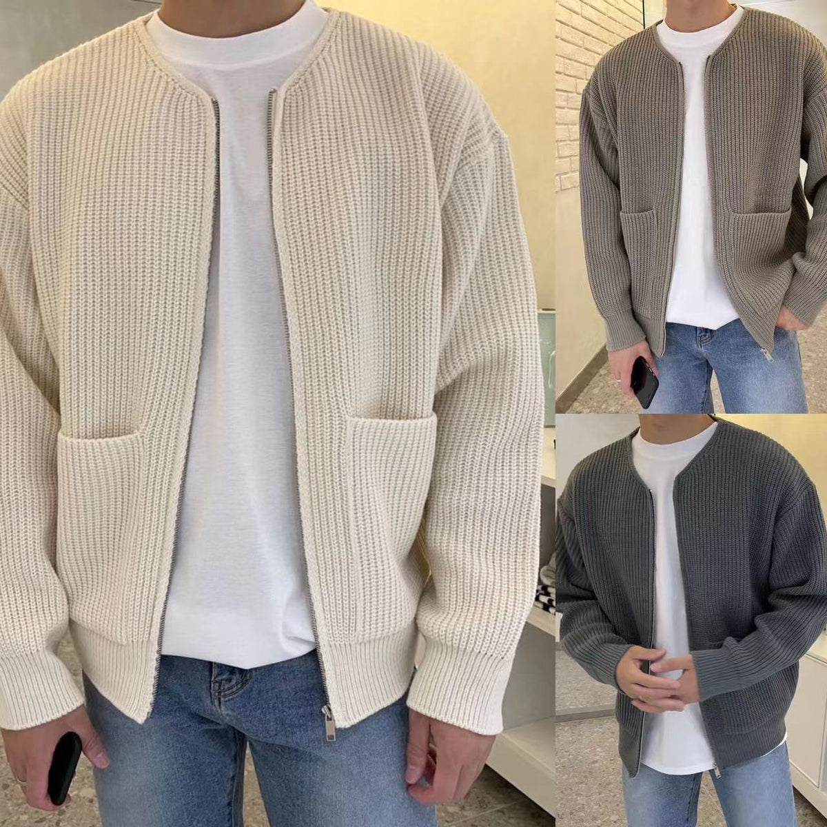 Edmel | Strickjacke mit Taschen