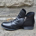Renae | Lederstiefel mit Reißverschluss