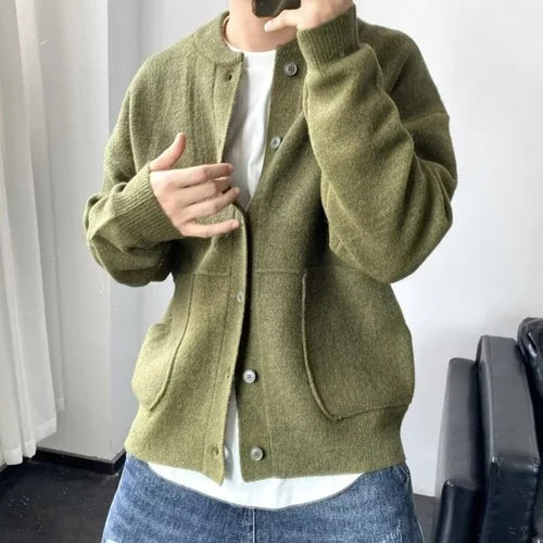 Brock | Rundhals-Cardigan