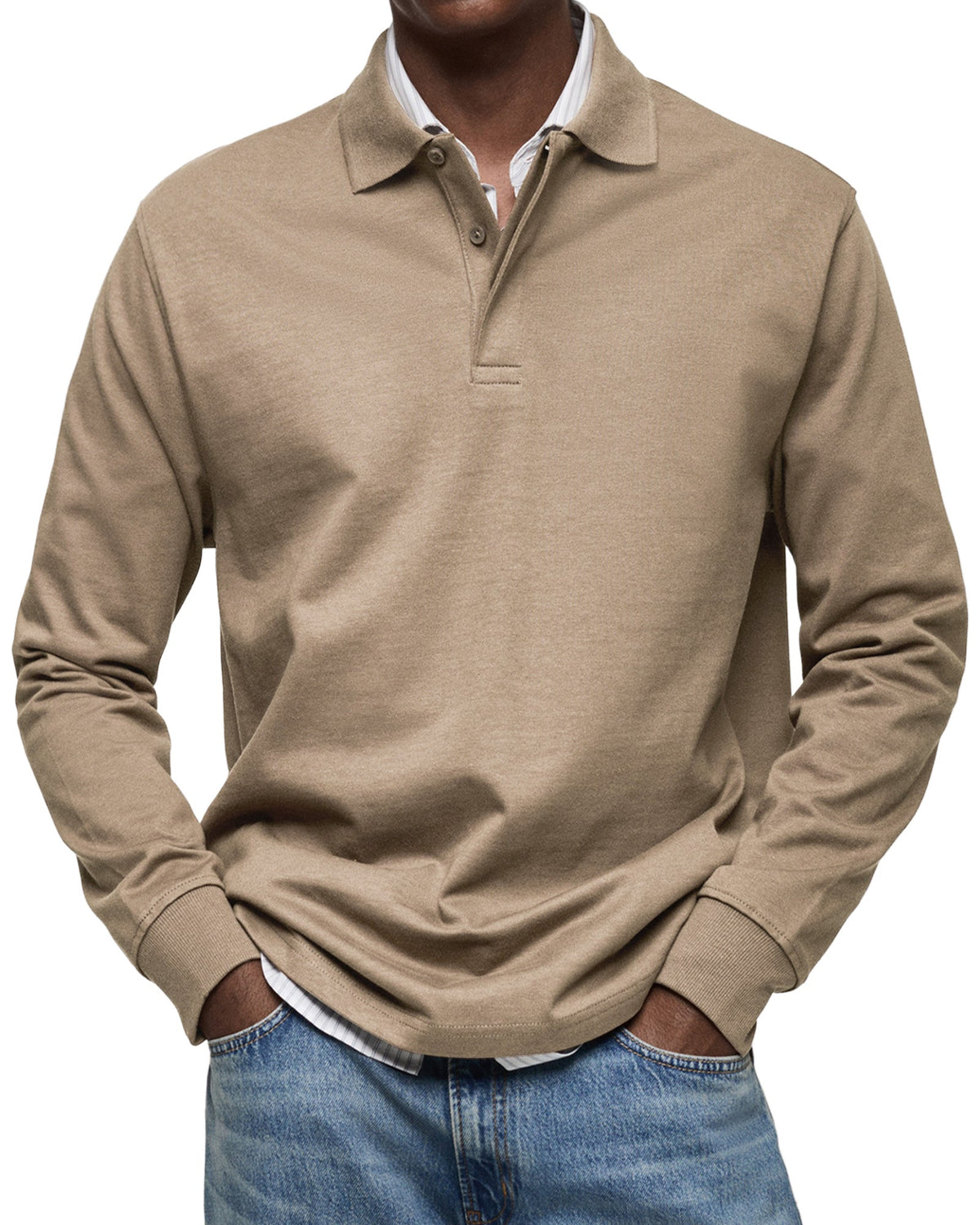 Hector | Langärmeliges Poloshirt