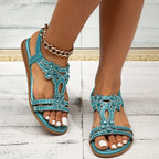 Maison – Orthopädische Kristall-Sandalen