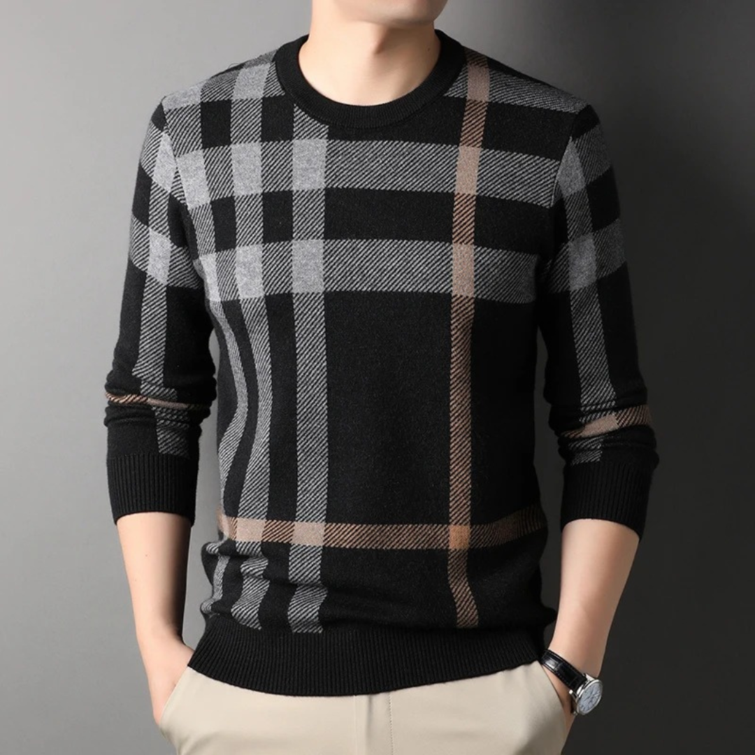 Anthony | Lässiger Pullover mit Rundhalsausschnitt
