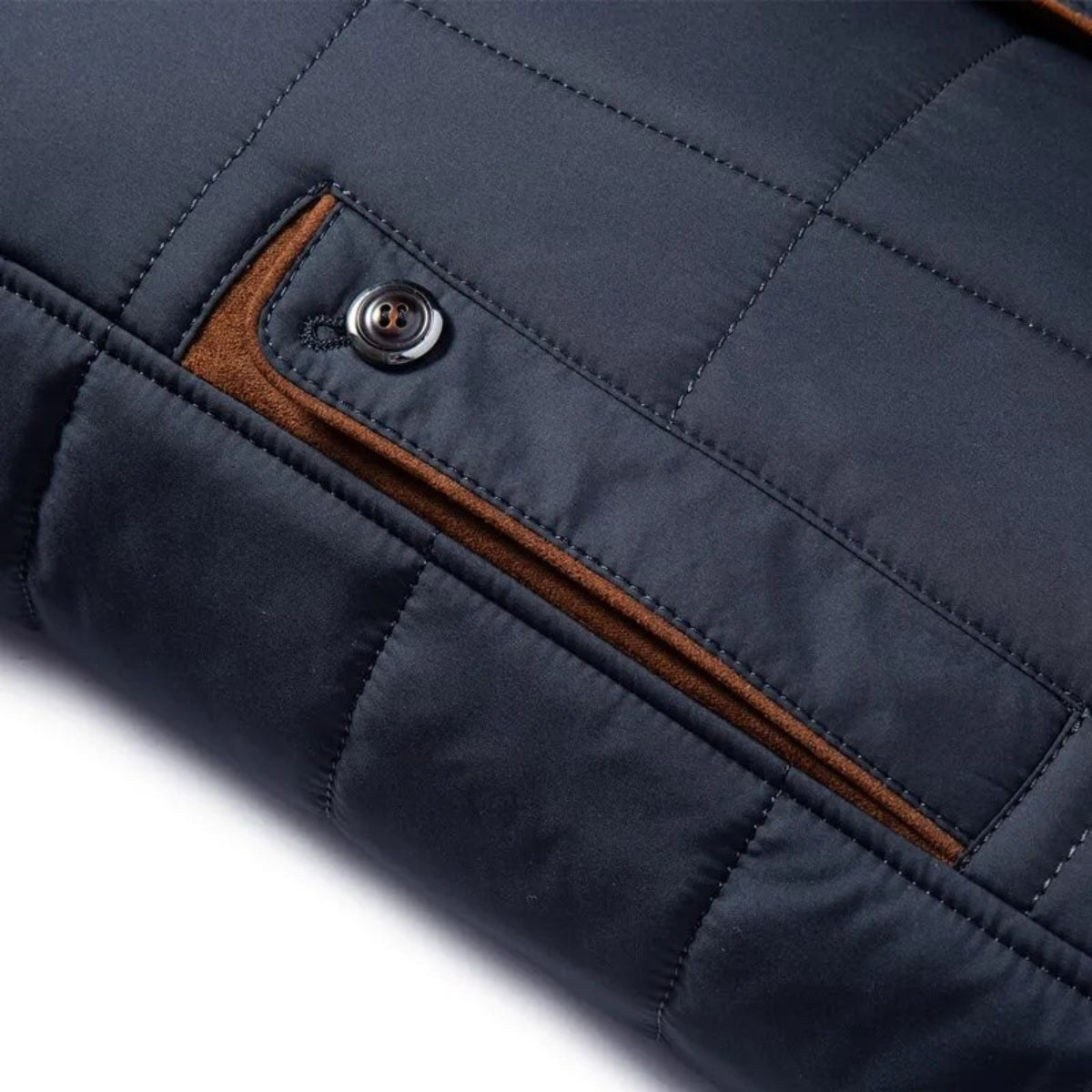 Alden | Winterjacke-Weste mit Stehkragen