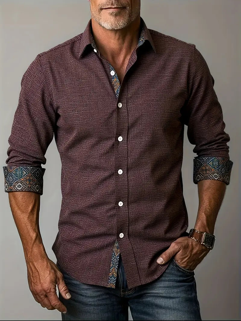 Zorion | Langarm-Button-Up-Hemd