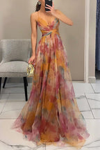 Sanne™ | Romantisches und Fließendes Abendkleid