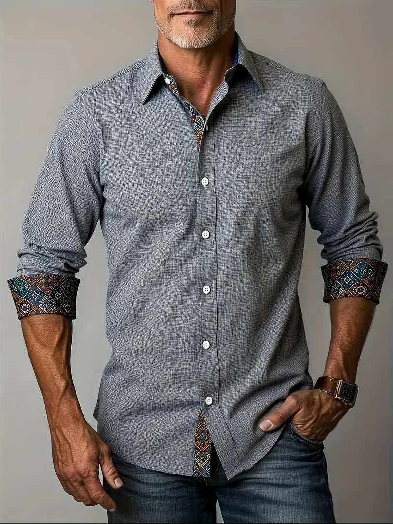 Zorion | Langarm-Button-Up-Hemd