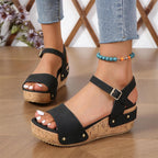 Daniela – Elegante Keilsandalen