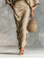 Lena | Zweiteiliges Baumwoll Leinen Set