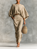 Baumwoll Leinen Set Rock