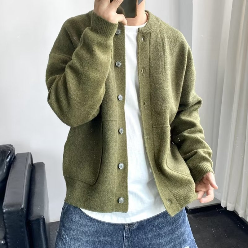 Brock | Rundhals-Cardigan