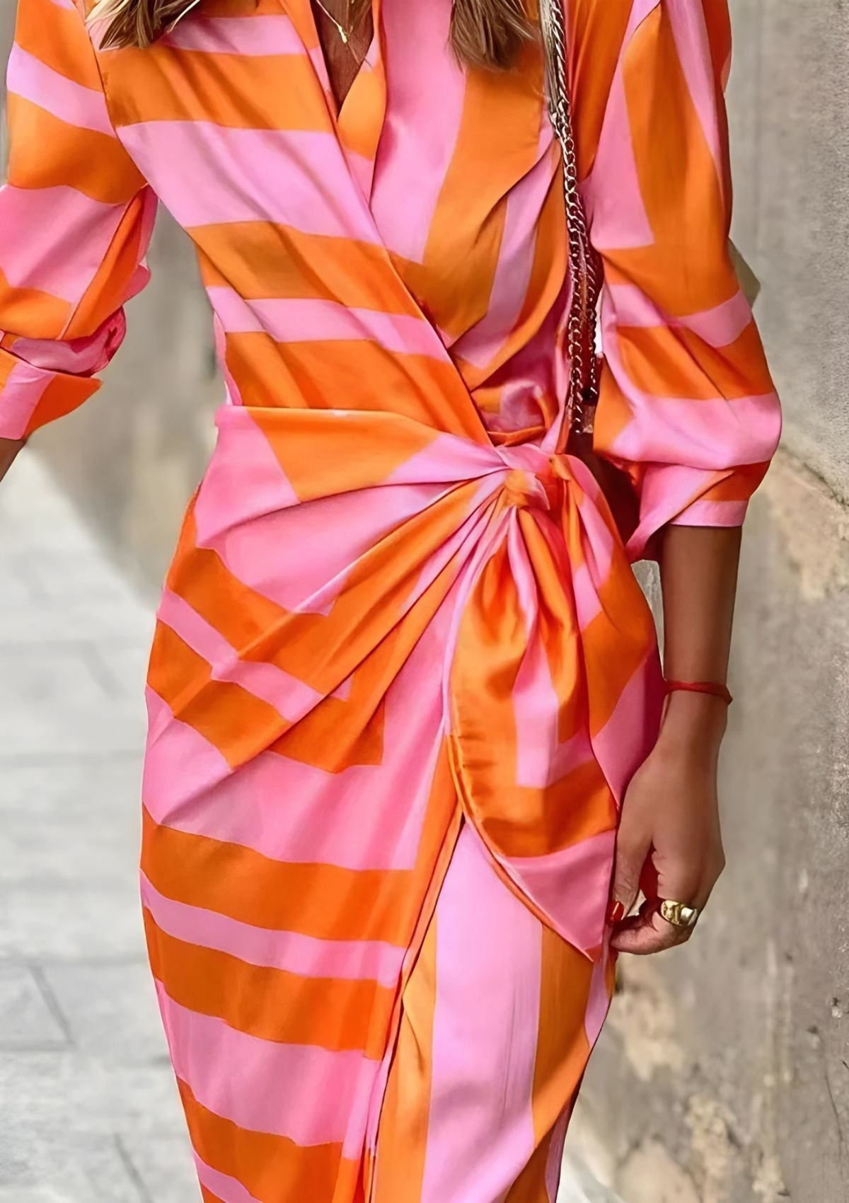 Ollivia | Tailliertes Hemdkleid