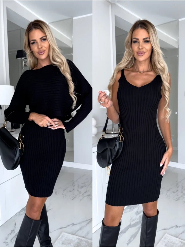 Esmee | Kleid und Pullover Set