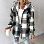 Khyra | Stylische karierte Jacke