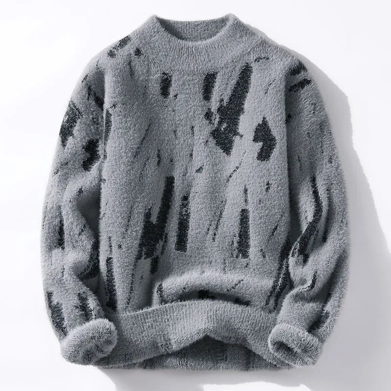 Arnold | Kaschmir-Halber Rollkragenpullover im Streetwear-Stil