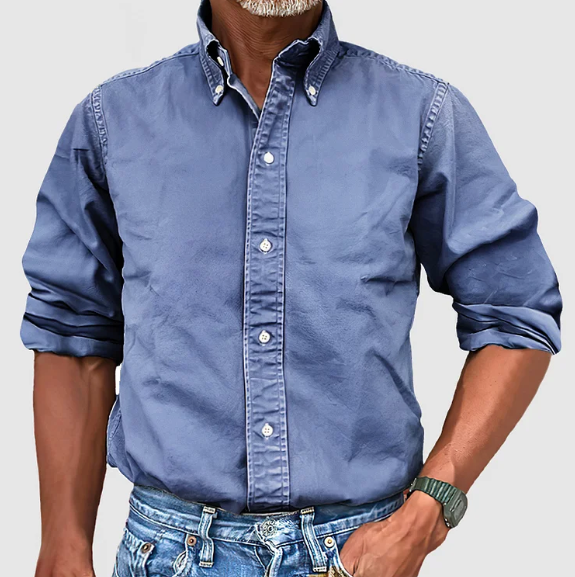 Thomas | Poloshirt mit Knöpfen