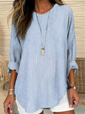 Olivia | Trendige gestreifte Bluse