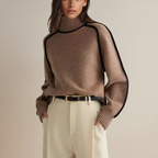 Valerie | Polka Dot Collar Sweater