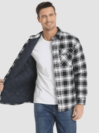 Kristian | Kariertes Motorrad-Langarmshirt