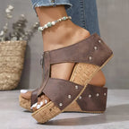 Gigi - Stylische Keilsandalen