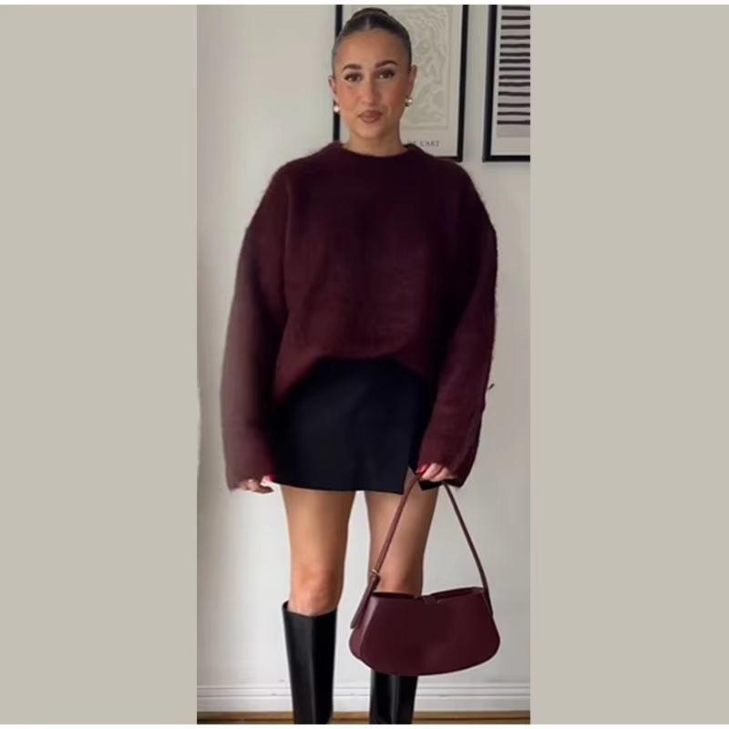 Crizel | Rundhals Strickpullover