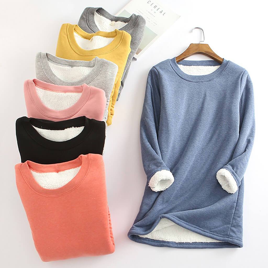 Keanna | Strickpullover mit Rundhalsausschnitt